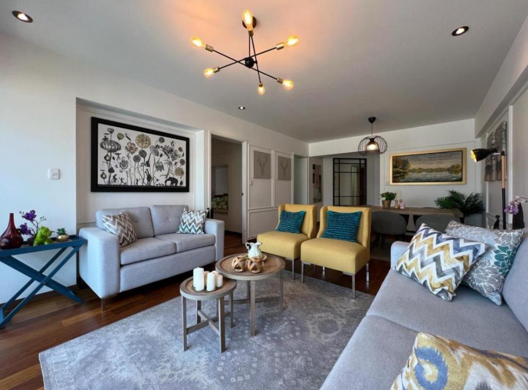 Exclusivo Y Moderno Depa En Miraflores Vista Al Mar Y A La Ciudad Amoblado Apartments Lima Kültér fotó